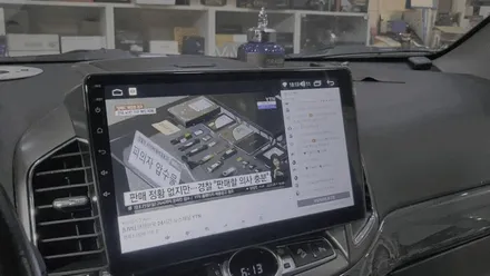 [ 부천인천 네비매립 ] 캡티바 카나로Q 안드로이드 올인원 장착 - 부천 메이크어카