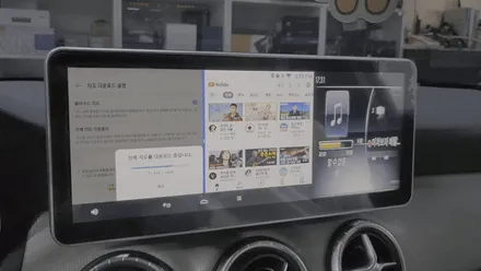 [ 부천 안드로이드올인원 ] 벤츠 CLA250 안드로이드올인원 M2C 200A 장착 - 부천 메이크어카