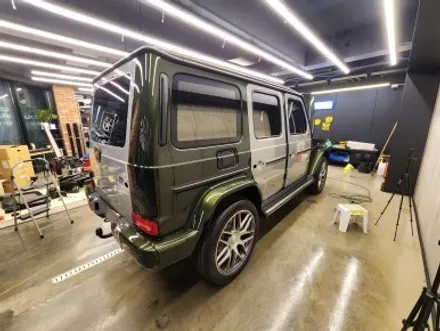 벤츠 G63(W463) 전체랩핑/후방블박 장착 - [사당랩핑/마손랩] / 과천시 갈현동