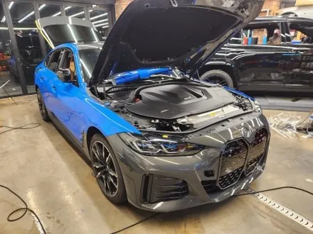 BMW i4 M50 G26E 전체 랩핑 - [과천랩핑 / 마손랩] / 과천시 갈현동