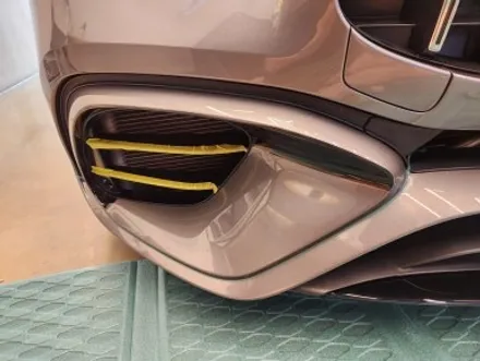 벤츠 C118 CLA45AMG 프론트범퍼 포인트랩핑 - [과천랩핑 / 마손랩] / 과천시 갈현동