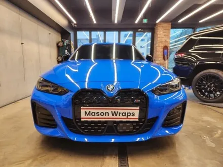BMW i4 M50 G26E 전체 랩핑 - [과천랩핑 / 마손랩] / 과천시 갈현동