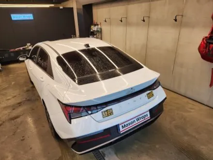 아반떼 CN7 루프스킨 - [평촌랩핑 / 마손랩] / 과천시 갈현동