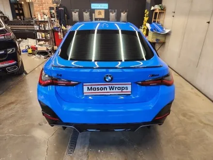 BMW i4 M50 G26E 전체 랩핑 - [과천랩핑 / 마손랩] / 과천시 갈현동