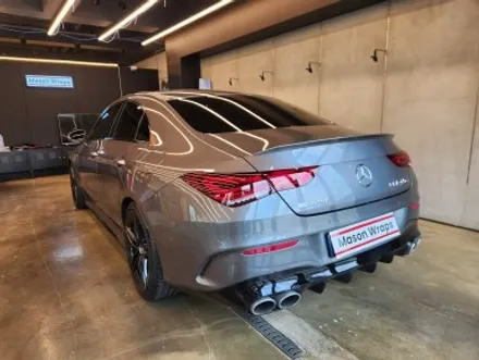 벤츠 C118 CLA45AMG 프론트범퍼 포인트랩핑 - [과천랩핑 / 마손랩] / 과천시 갈현동
