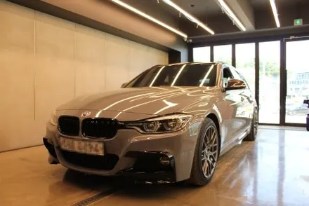 BMW F31 320D 투어링 랩핑 재시공 - [과천랩핑/마손랩] / 과천시 갈현동