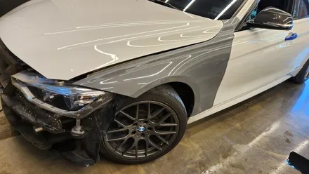 BMW F31 320D 투어링 랩핑 재시공 - 과천랩핑 / 마손랩 / 과천시 갈현동