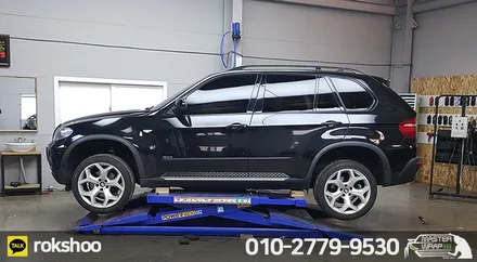 BMW X3 휠도색. 휠복원 후 블랙유광 도색으로 새것처럼! / 수원 인계동