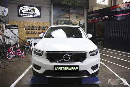 볼보 XC40 랩핑 루프스킨+휠도색+PPF 생활보호패키지 시공 / 수원 인계동