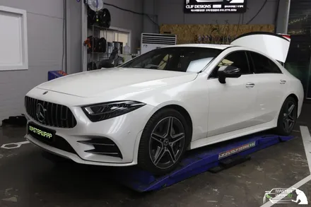 분당PPF 벤츠 CLS53 AMG 발판 플레이트 보호 시공으로 더 깔끔하게! / 수원 인계동
