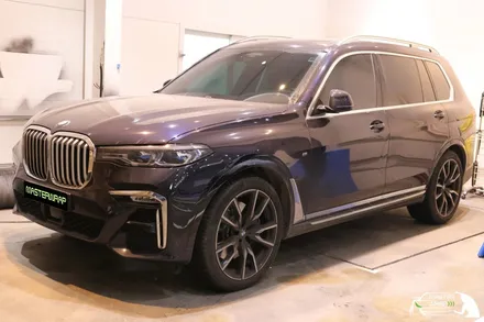 BMW X7 실내 가죽시트 코팅 시스템엑스 / 수원 인계동
