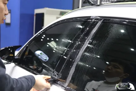 BMW X6 루프스킨 재시공과 PPF 시공가격에 대해. / 수원 인계동