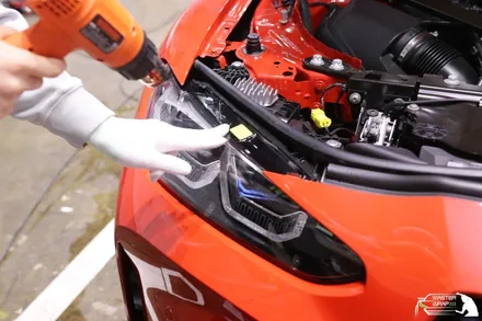 헤드라이트PPF가 필수인 이유, BMW M4 전면 보호시공 / 수원 인계동