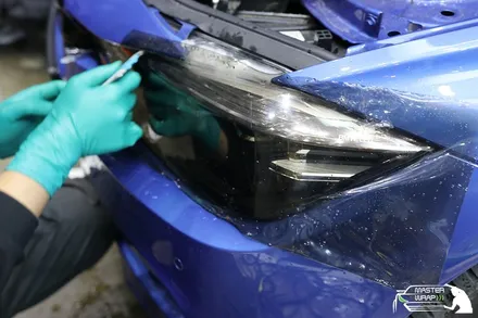 라이트필름과 스포일러PPF 보호시공으로 완벽해진 BMW 3시리즈 330i / 수원 인계동