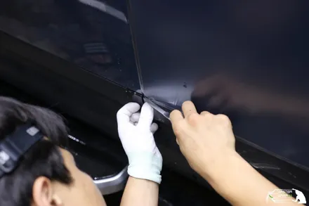 랜드로버 디펜더 110 전체 무광PPF와 범퍼도색 작업 / 수원 인계동