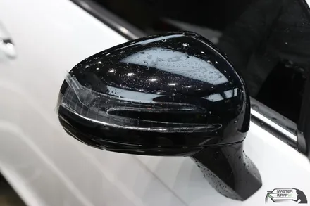 벤츠 SLC 43 AMG 블랙PPF 루프 투톤랩핑과 사이드미러 보호시공으로 보다 안전하고 멋스럽게! / 수원 인계동