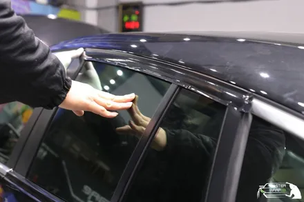 BMW X4 크롬죽이기 랩핑과 휠캘리퍼 도색 / 수원 인계동