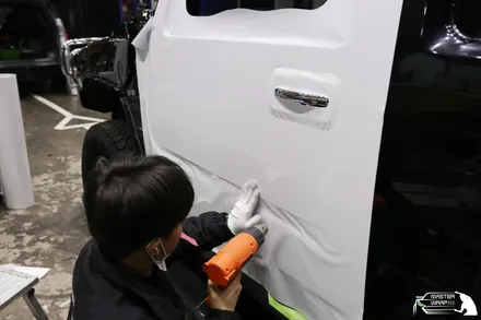 험머 전체랩핑 재시공으로 알아보는 자동차 랩핑 가격 / 수원 인계동