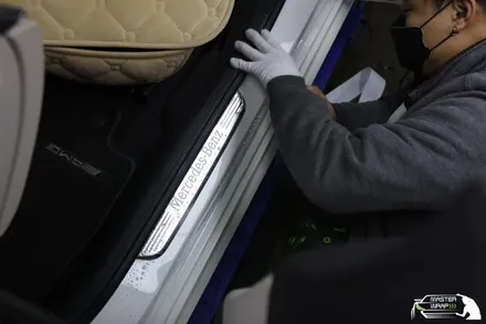 분당PPF 벤츠 CLS53 AMG 발판 플레이트 보호 시공으로 더 깔끔하게! / 수원 인계동
