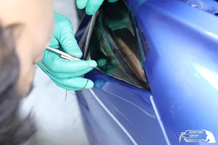 라이트필름과 스포일러PPF 보호시공으로 완벽해진 BMW 3시리즈 330i / 수원 인계동