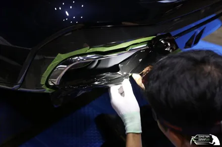 묵직한 무게감을 더해주는 BMW X5 크롬죽이기 / 수원 인계동
