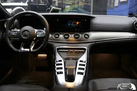 벤츠 GT43 AMG 카본을 이용한 자동차 실내 튜닝 / 수원 인계동