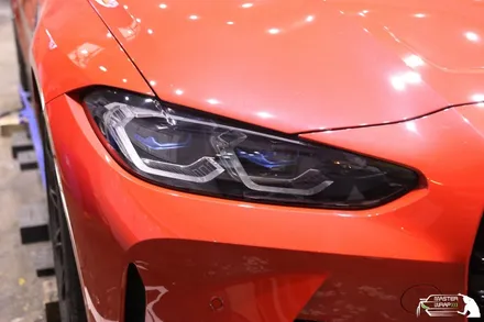 헤드라이트PPF가 필수인 이유, BMW M4 전면 보호시공 / 수원 인계동