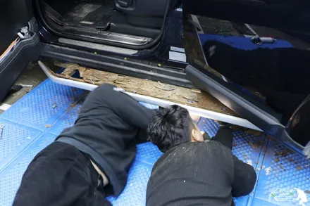 디스커버리4 고정식 사이드 스텝 탈거 후 재 장착! / 수원 인계동