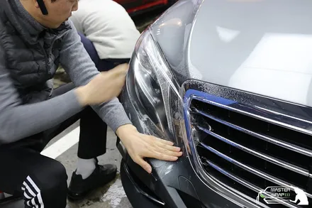 용인 벤츠S클래스 생활보호5종과 사이드미러 PPF 시공으로 스크래치걱정 끝! / 수원 인계동
