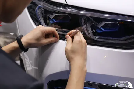 BMW X7 크롬죽이기와 범퍼PPF 재시공을 디테일적인 부분까지 꼼꼼하게 해드렸습니다! / 수원 인계동
