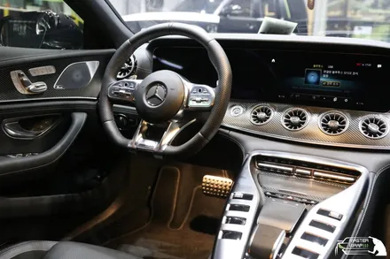벤츠 GT43 AMG 카본을 이용한 자동차 실내 튜닝 / 수원 인계동