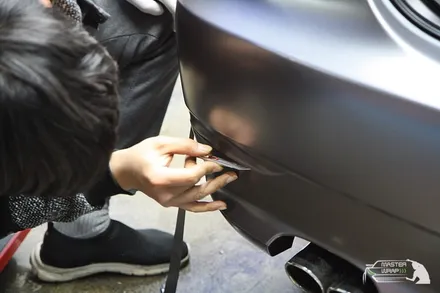 수원랩핑 BMW 5시리즈 전체랩핑 시공 / 수원 인계동