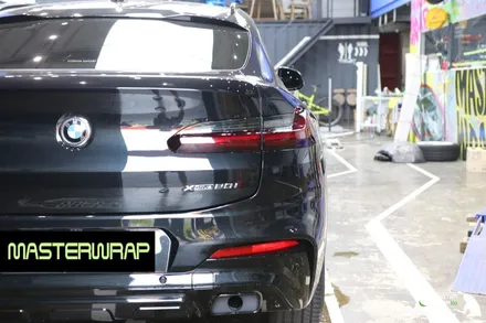 BMW X4 헤드라이트 동탄PPF, 테일램프 스모그 필름 시공 / 수원 인계동