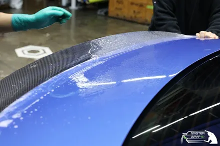 라이트필름과 스포일러PPF 보호시공으로 완벽해진 BMW 3시리즈 330i / 수원 인계동