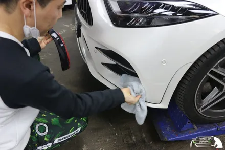 분당PPF 벤츠 CLS53 AMG 발판 플레이트 보호 시공으로 더 깔끔하게! / 수원 인계동