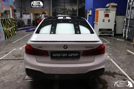 BMW G30 드레스업과 기능성 두 가지의 효과를 보기 위한 블랙PPF 시공 / 수원 인계동