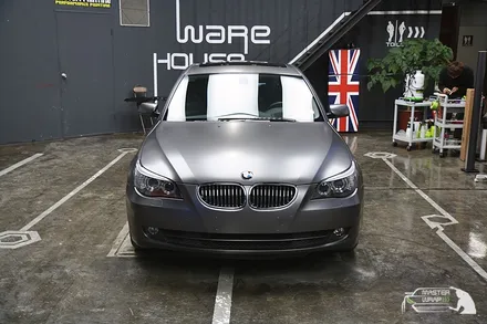 수원랩핑 BMW 5시리즈 전체랩핑 시공 / 수원 인계동