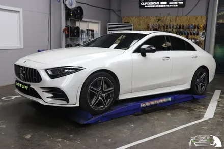 분당PPF 벤츠 CLS53 AMG 발판 플레이트 보호 시공으로 더 깔끔하게! / 수원 인계동