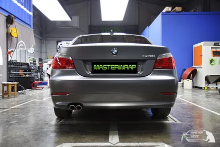 수원랩핑 BMW 5시리즈 전체랩핑 시공 / 수원 인계동