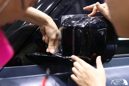 랜드로버 디펜더 110 전체 무광PPF와 범퍼도색 작업 / 수원 인계동