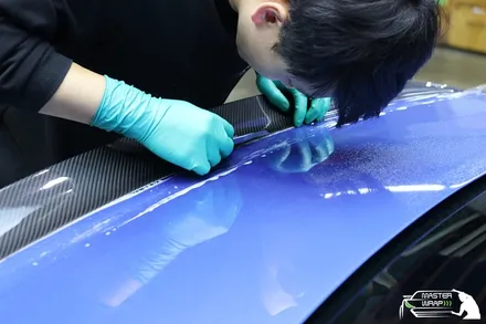라이트필름과 스포일러PPF 보호시공으로 완벽해진 BMW 3시리즈 330i / 수원 인계동