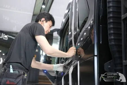 수원 랩핑, 볼보트럭 FH450 전체랩핑 + 스웨덴데칼 시공 / 수원 인계동