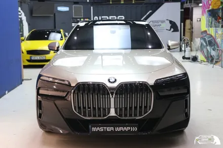 BMW 740i 듀오톤 랩핑 시공했어요!! / 수원 인계동