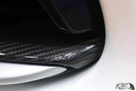 벤츠 C63 amg 카본파츠를 보호하는 자동차PPF 시공 / 수원 인계동