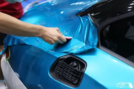 수원랩핑 BMW Z4의 화려한 대변신, 전체랩핑 시공 / 수원 인계동