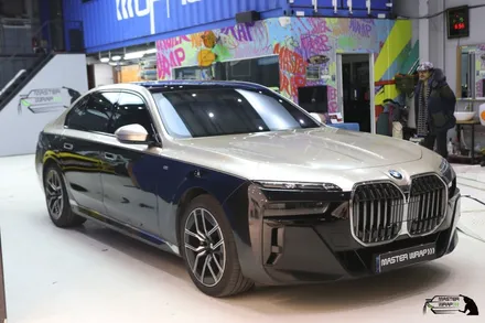 BMW 740i 듀오톤 랩핑 시공했어요!! / 수원 인계동