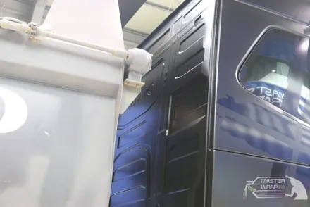 수원 랩핑, 볼보트럭 FH450 전체랩핑 + 스웨덴데칼 시공 / 수원 인계동