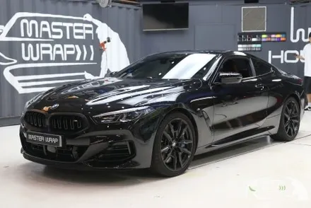 용인 크롬죽이기, BMW 850i 재시공(Feat.스포일러 장착) / 수원 인계동