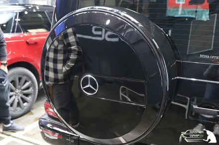 벤츠 G63 amg 지바겐 차량에 크롬죽이기, 크롬딜리트 시공으로 보다 웅장해진 존재감! / 수원 인계동