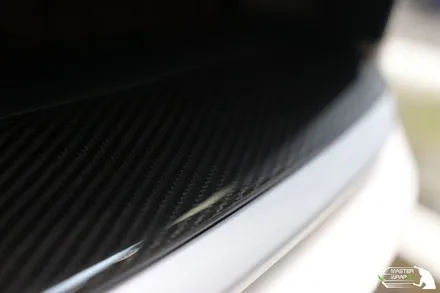 벤츠 C63 amg 카본파츠를 보호하는 자동차PPF 시공 / 수원 인계동